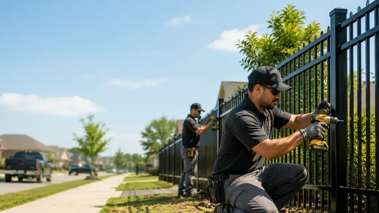 Metal Fence Installation in North Bethesda, MD